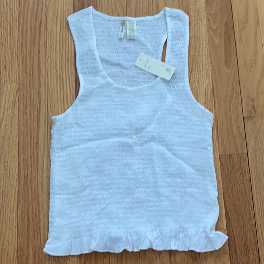 NWT Cropped Tank Top